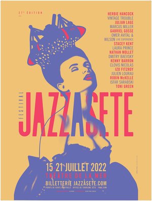 affiche Jazz à Sète 2022